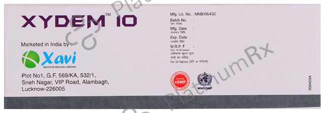 Xydem 10 Tablet