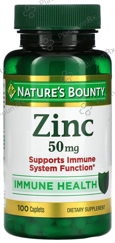 Nature's Bounty Zinc 50mg Caplet
