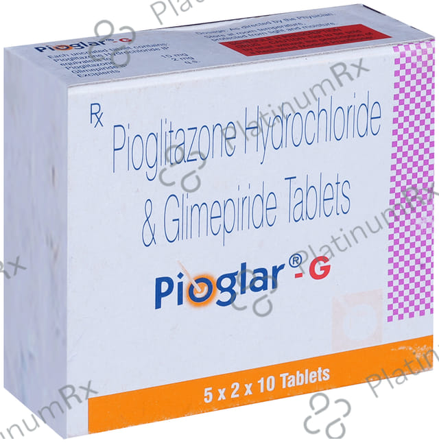 Pioglar G 15/2mg Tablet 10s