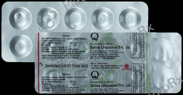 Devan 100mg Tablet ER 10s