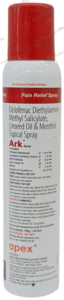 Ark Spray 100gm