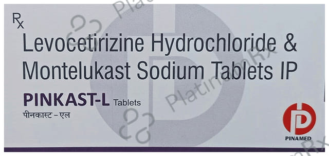 Pinkast L 5/10mg Tablet 10s