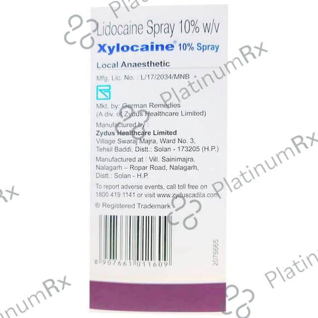 Xylocaine 10% Spray 50ml