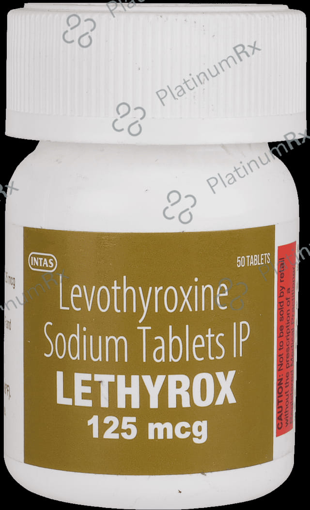 Lethyrox 125mg Tablet 50s