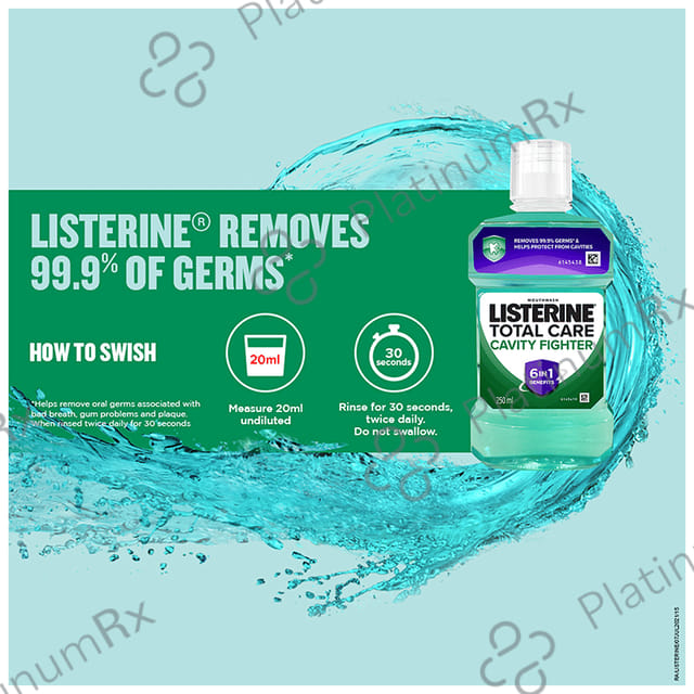 Listerine Cavity Fighter Mouth Wash 250ml