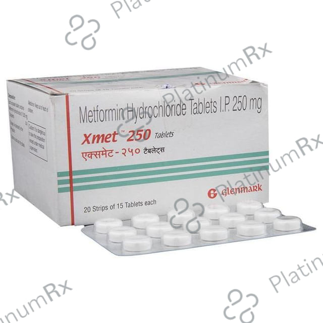 Xmet 250mg Tablet 10s