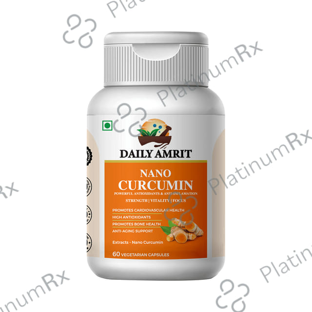 Daily Amrit Nano Curcumin Vegetarian Capsule