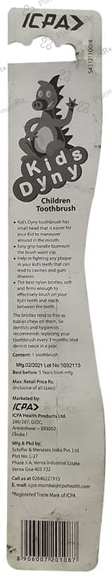 Icpa Kids Dyny Toothbrush 1s