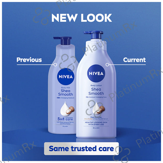 Nivea 5 in 1 Complete Care Nourishing Lotion - Smooth Milk Body Lotion with Shea Butter 400 ml