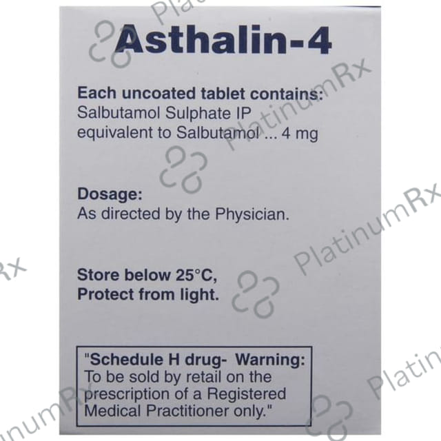 Asthalin 4mg Tablet 30s
