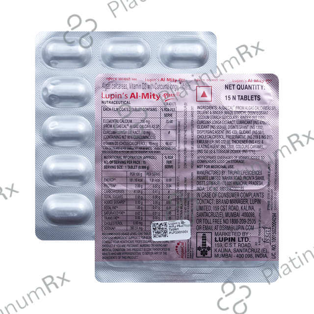 Lupins Al Mity Plus Tablet 15s