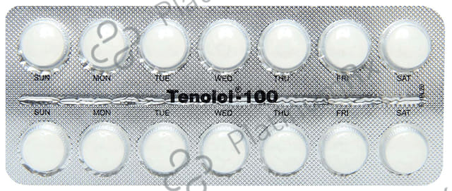 Tenolol 100mg Tablet 14s