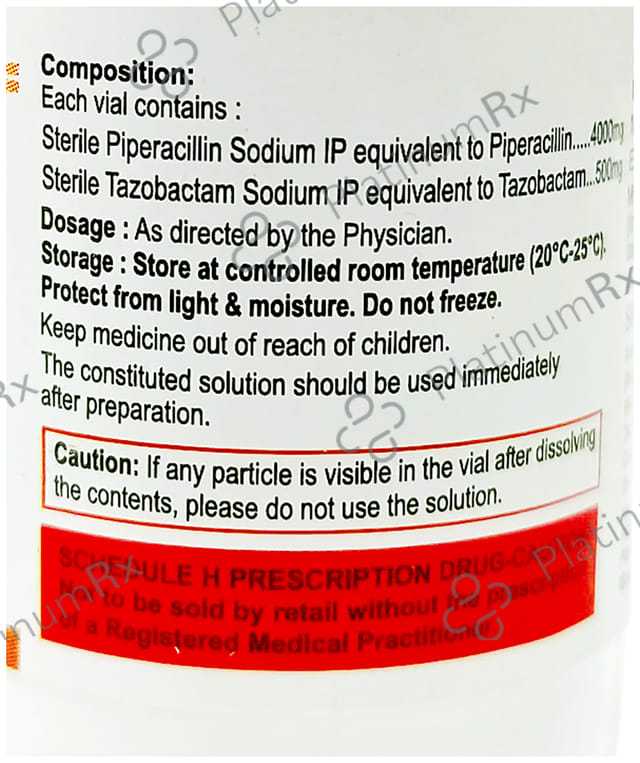Tazodac 4.5 4000/500mg Injection 1s