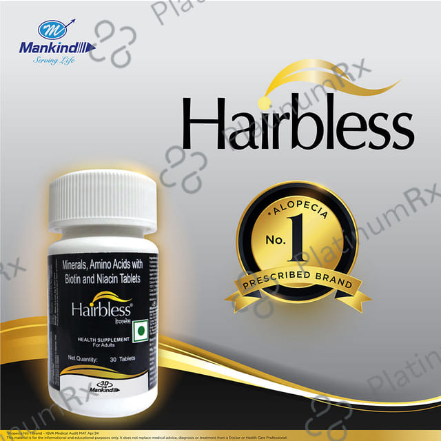 Hairbless Diva 20/20mg Tablet 30s