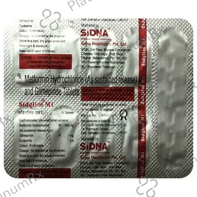 Sidglim M 1 Tablet SR