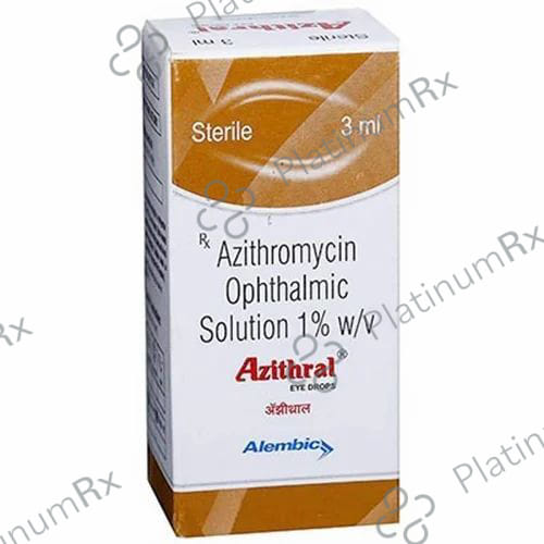 Azithral 1% Eye Drop 3ml