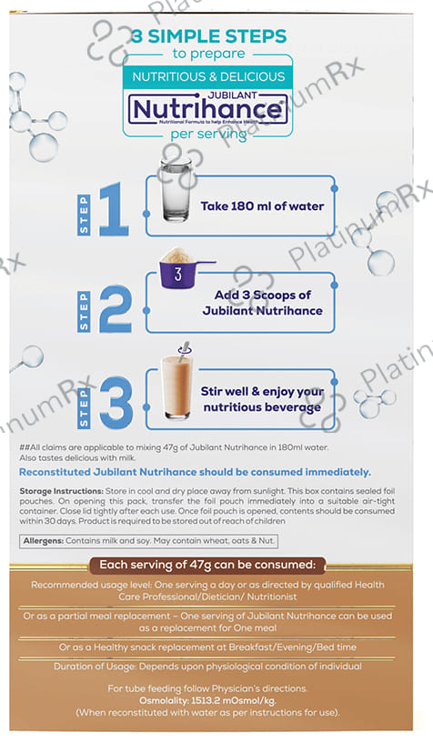 Jubilant Nutrihance Drink Powder Chocolate