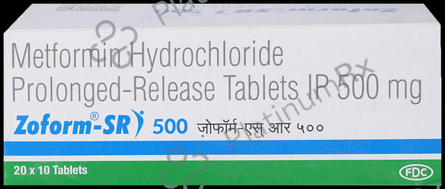 Zoform SR 500mg Tablet 10s