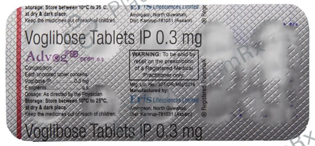 Advog 0.3mg Tablet 10s