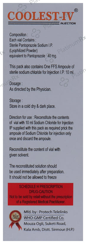 Coolest IV 40mg Injection 5ml