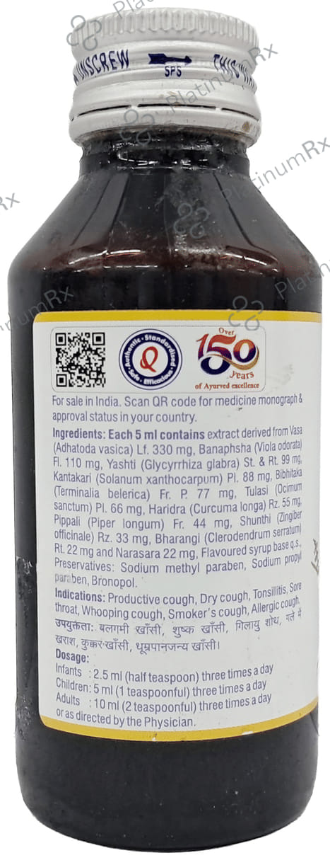Dhootapapeshwar Mincof Syrup
