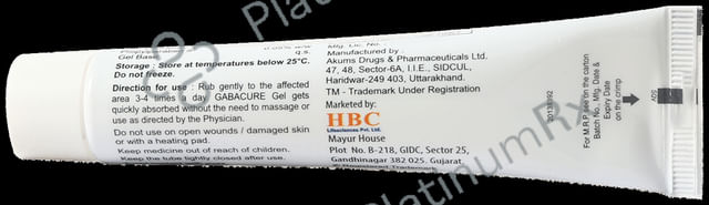 Gabacure Gel 30gm