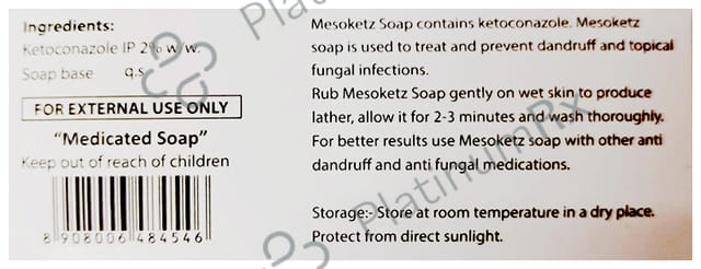 Mesoketz 2% Soap 75gm