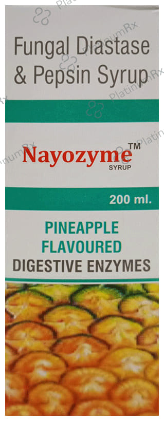 Nayozyme Syrup Pineapple