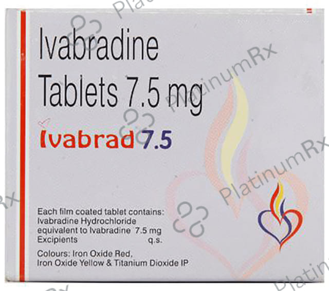 Ivabrad 7.5mg Tablet 15s