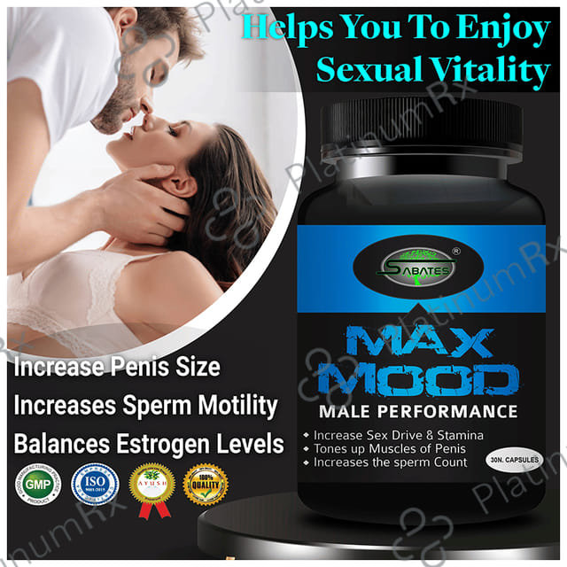 Sabates Max Mood Male Performance Capsule