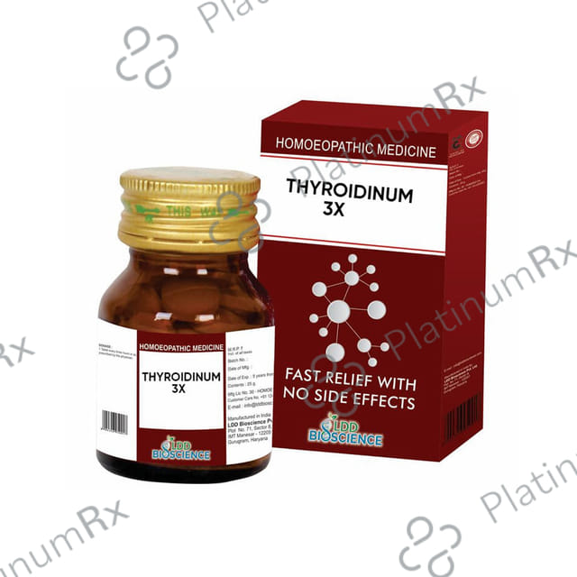 LDD Bioscience Thyroidinum 3X 450 gm