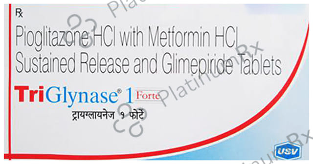 Triglynase 1 Forte Tablet SR
