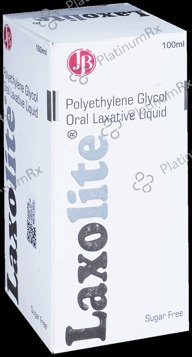 Laxolite 10gm Oral Laxative Sugar Free Liquid 100ml