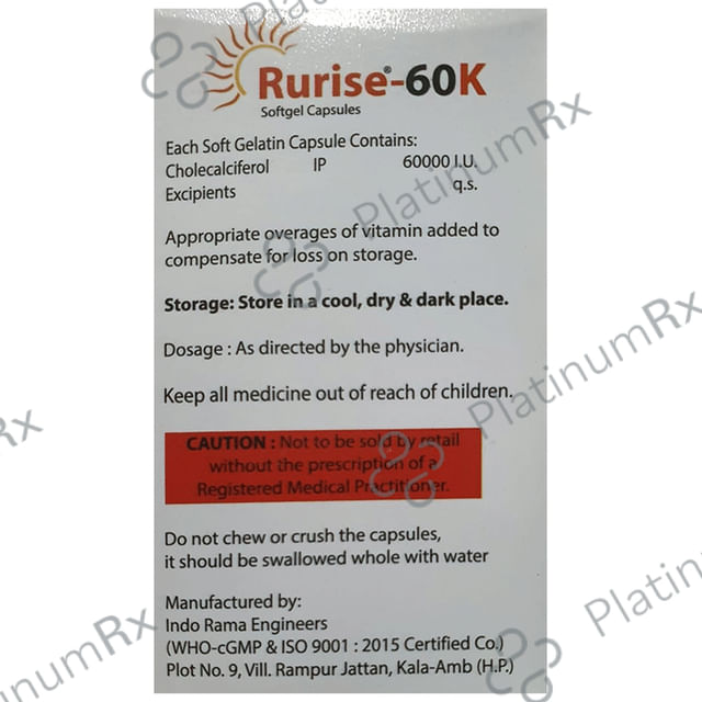 Rurise 60K Softgel Capsule