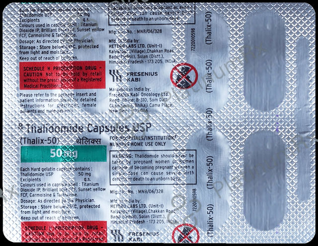 Thalix 50mg Capsule 10s