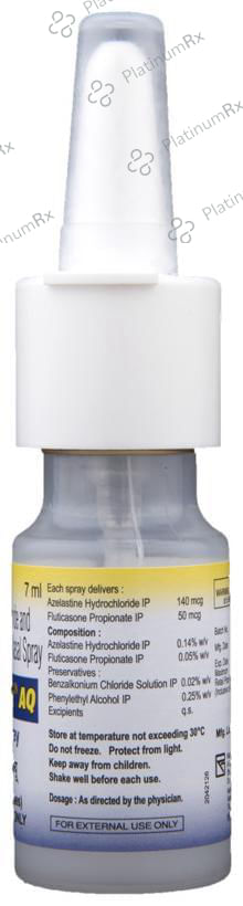 Combinase AQ 140/50mcg Nasal Spray 7ml