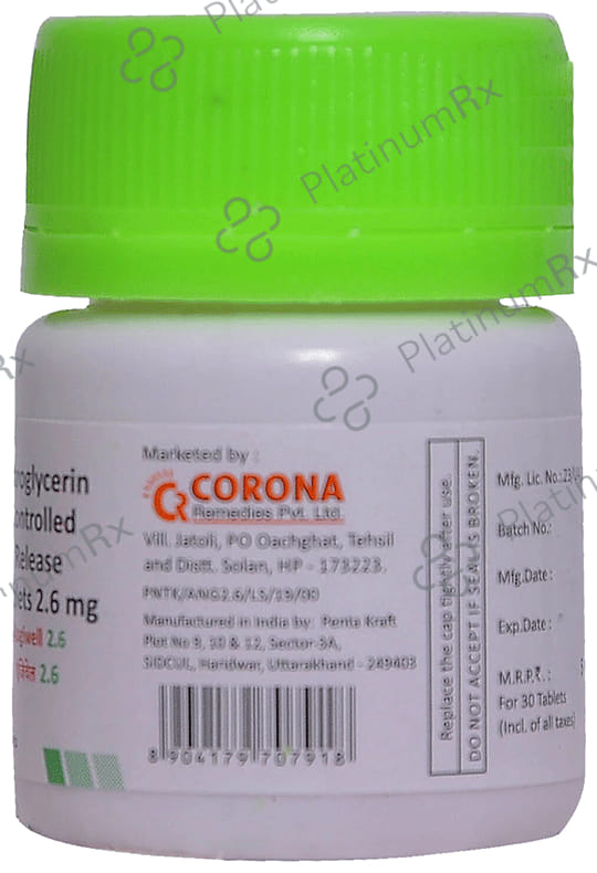 Angiwell 2.6mg Tablet 30s