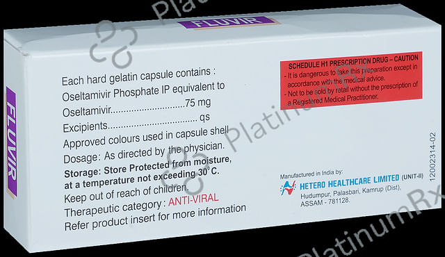 Fluvir 75mg Capsule 10s