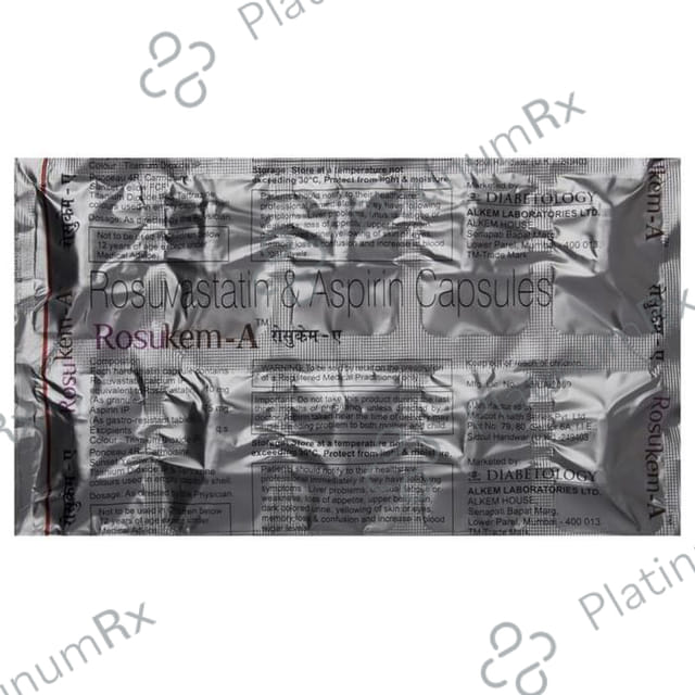 Rosukem A 85mg Capsule 10s
