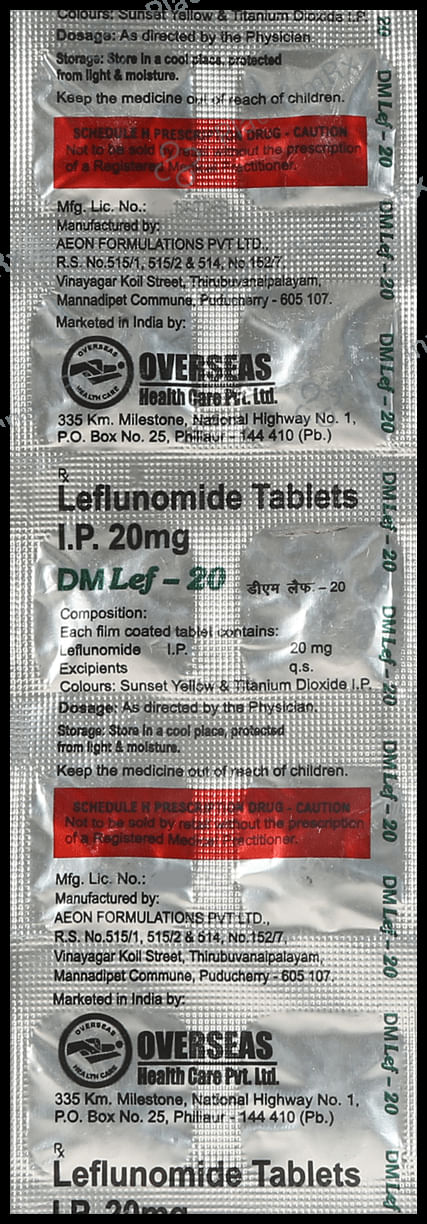 DM Lef 20mg Tablet 10s