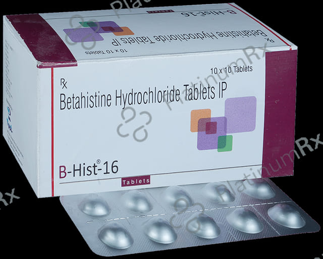 Bhist 16mg Tablet 10s