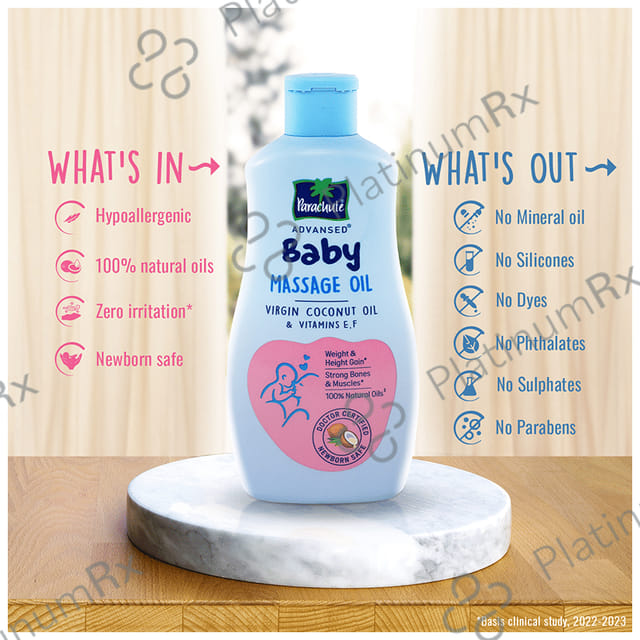 Parachute Advansed Baby Massage Oil