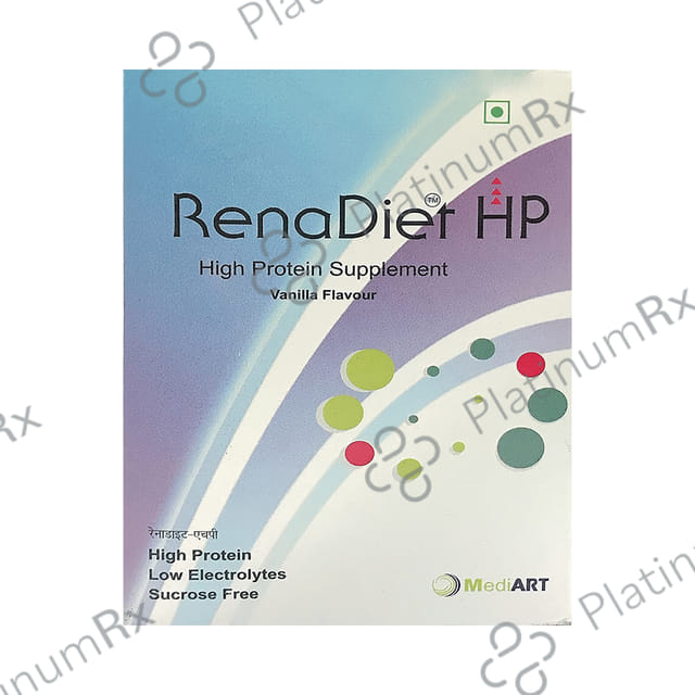 Renadiet HP High Protein Sachet - Sucrose Free - Flavour Vanilla