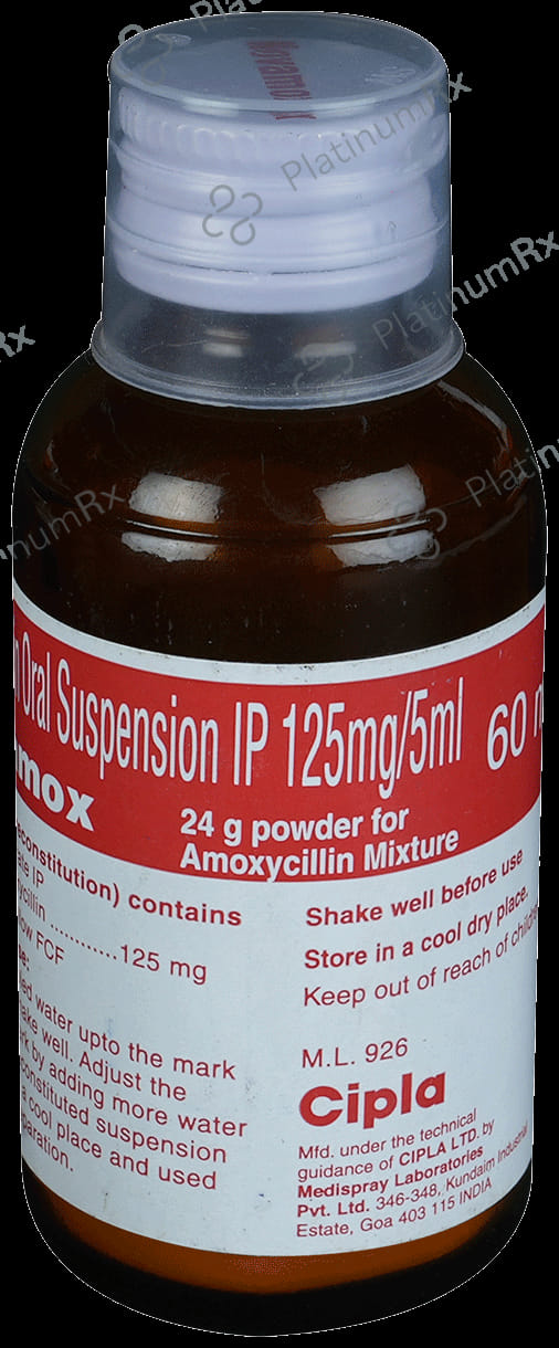 Novamox Oral Suspension 60 Oral Suspension