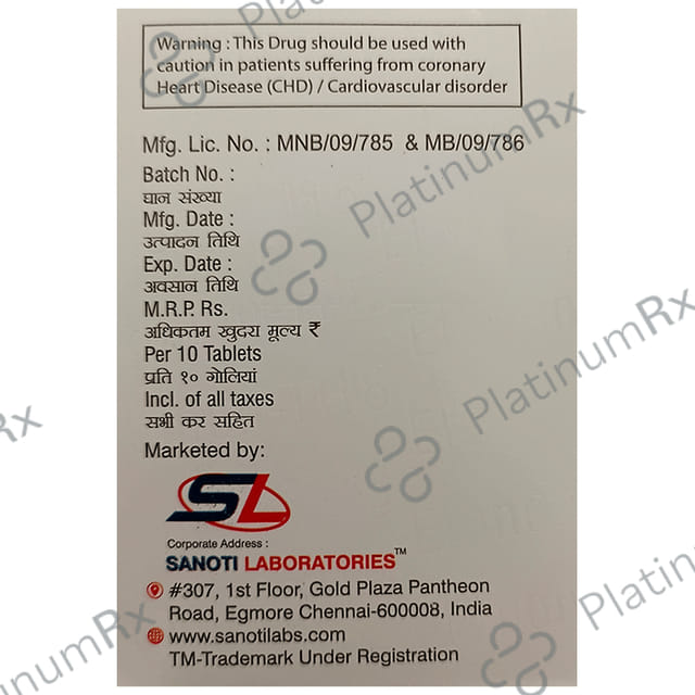 Etonon TH 60/8mg Tablet 10s