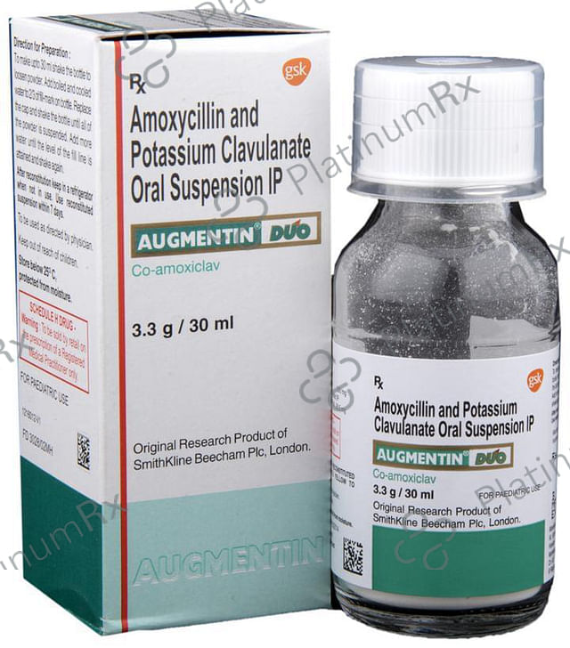 Augmentin Duo 228.5mg Oral Suspension 30ml