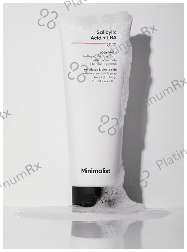 Minimalist Salicylic Acid + LHA 02% Body Wash 200ml