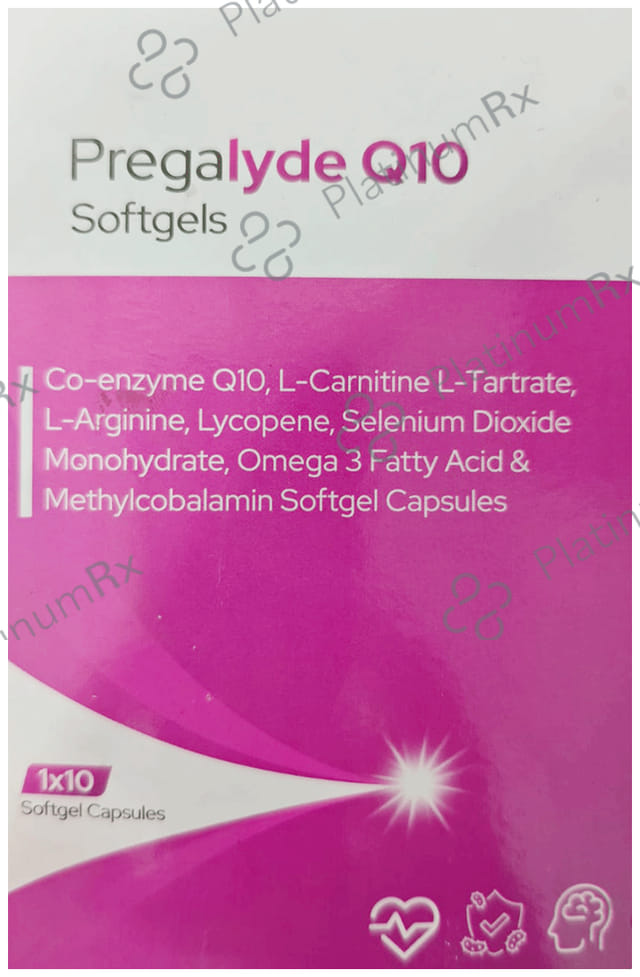 Pregalyde Q10 Capsule 10s