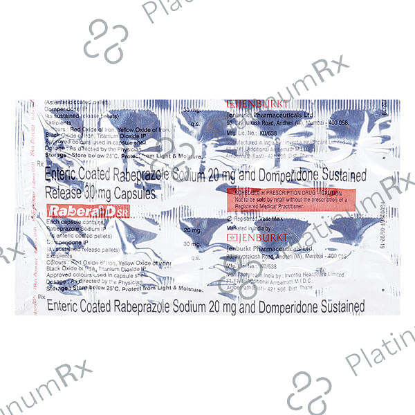 Rabera DSR 30/20mg Capsule 10s