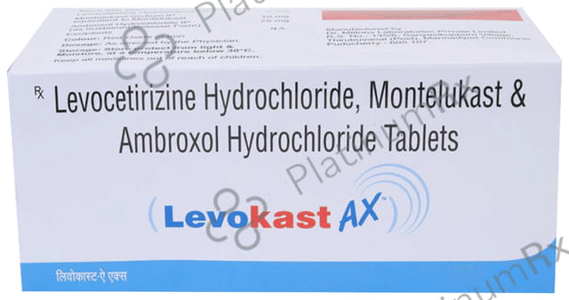 Levokast AX 75/5/10mg Tablet 10s